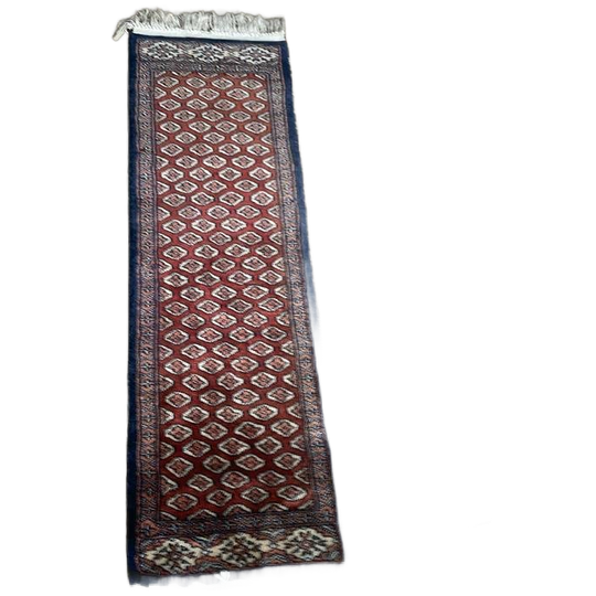 Handgemaakt Perzisch Tapijtje Loper 90cm X 30cm 1