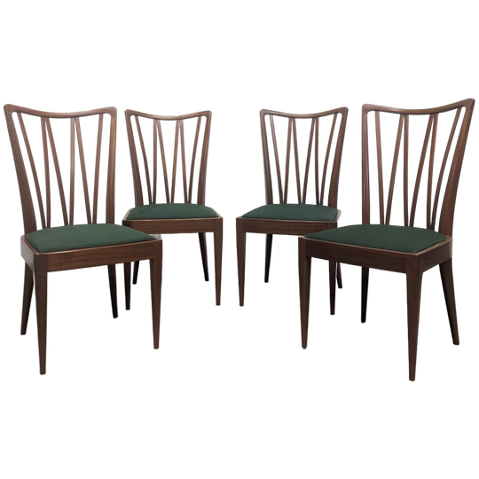 Vier Vintage Stoelen, Jaren 60 A.patijn 1