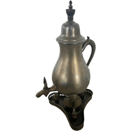 Vintage Kurtz Edeltin Uit Tiel Koffiepot 1