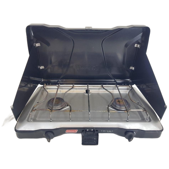 Coleman Triton 2-pits Gas Camping Fornuis Draagbare Metaal 1