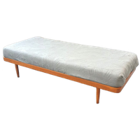 Deens Daybed Van Horsnaes Møbler In Massief Teak