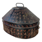 Royal Navy Antieke Toleware Hoedendoos thumbnail 1