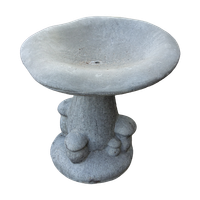 Betonnen Paddenstoelen Stoelen – Gepatineerd Grijs