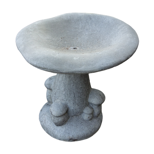 Betonnen Paddenstoelen Stoelen – Gepatineerd Grijs 1