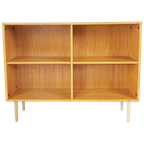 Vintage Deens Eiken Kastje | Boekenkastje Danish Oak Open thumbnail 1