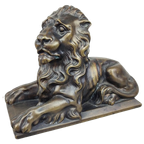 Bronzen Beeld Van Een Leeuw thumbnail 1