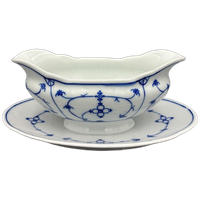Vintage Blau Saks Sauskom Bavaria