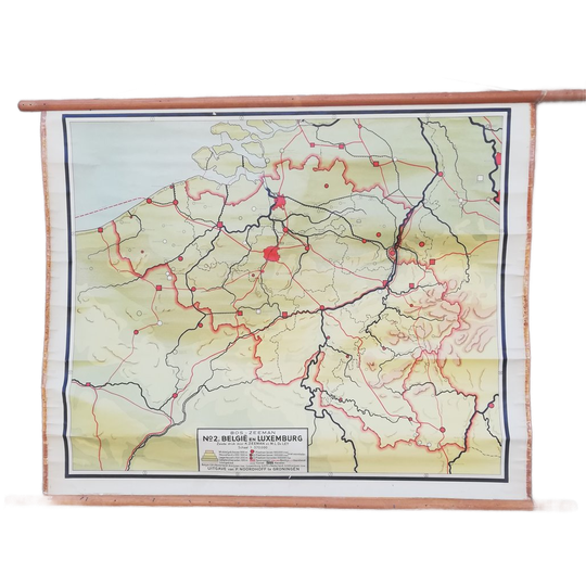 Schoolplaat België En Luxemburg 1