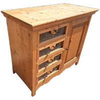 Grenen Ladekast, Dressoir, Commode Afm. 109x55cm En 94cm Hoo