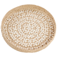 Bazar Bizar | Het Costa Shell Bord - Natuurwit - M