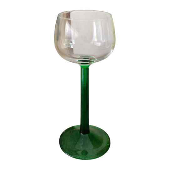 Luminarc France Wijnglazen Groene Steel 1