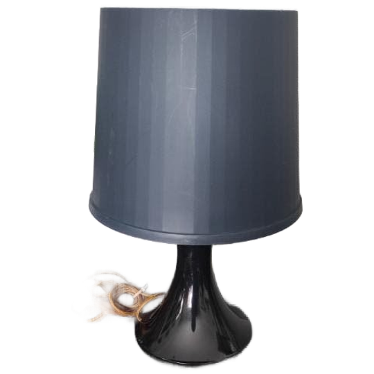 Vintage Tafellamp IKEA Lampan Donkerblauw Xl 45 Cm 1