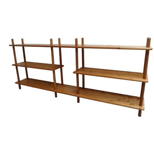 Vintage Stokkenkast Roomdivider 1
