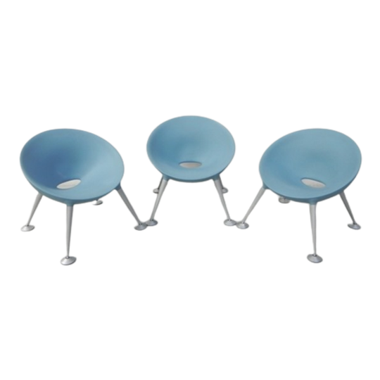 Set Van 3 Turtle Club Stoelen Door Matteo Thun Voor Sedus 1