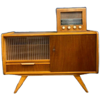 Vintage Vitrine-/ Tv-/ Muziekkastje thumbnail 1