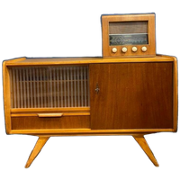 Vintage Vitrine-/ Tv-/ Muziekkastje