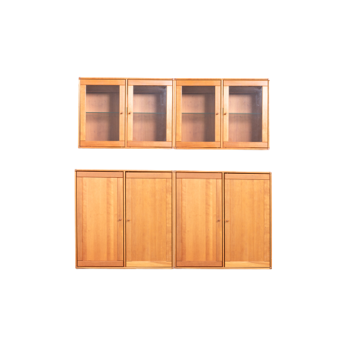 Vintage Danish Cabinets / Keukenkastjes / Wandkasten / Kast From Rimmes Møbelfabrik