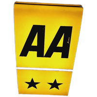 Mooie Lichtbak, Lichtreclame Van Automobile Association.