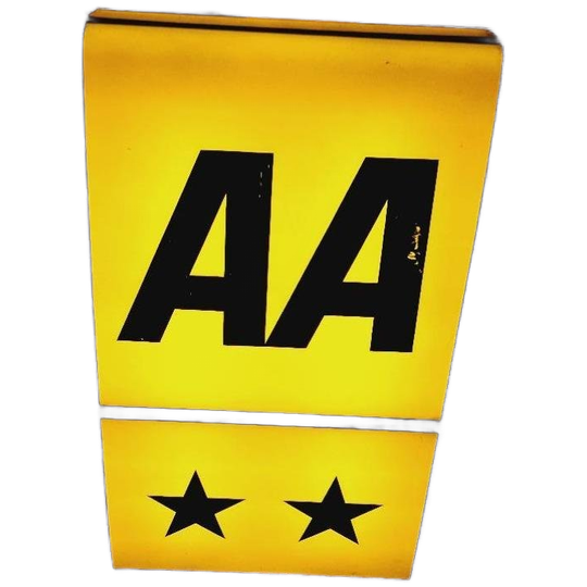 Mooie Lichtbak, Lichtreclame Van Automobile Association. 1