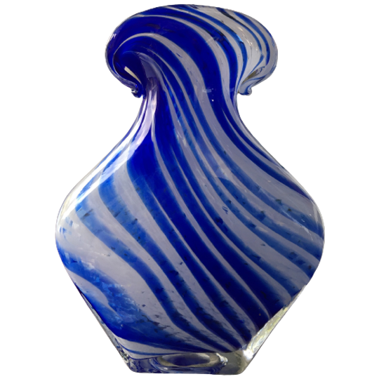 Opaline Blauwe Vaas 1