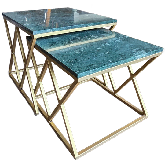 Marmeren Nesting Salontafels / Bijzettafels 1