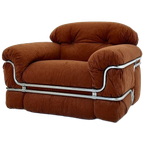 Italiaanse Fauteuils Ontworpen Door Adriano Piazzesi thumbnail 1