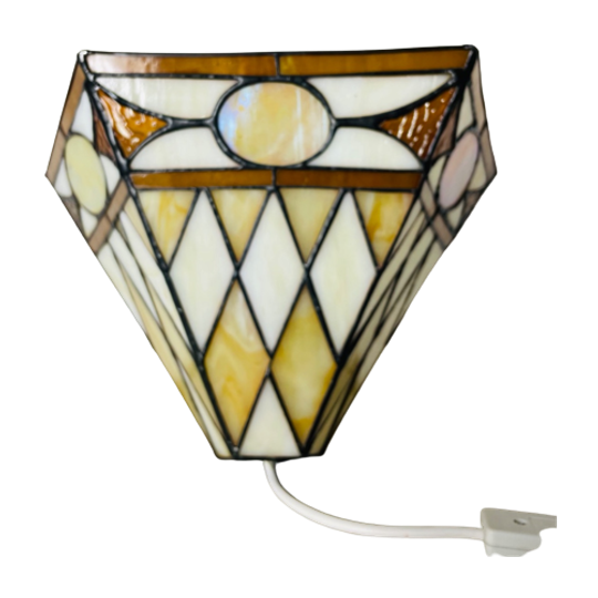Art Deco Pâte De Verre Wandlamp 1
