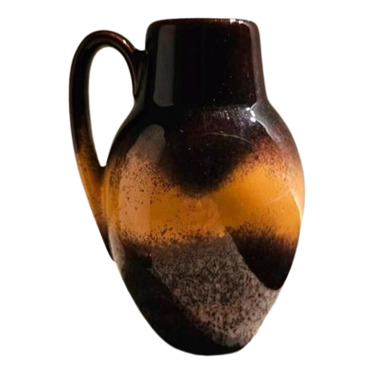 Leuke Scheurich 414-16 Vaasje Geel Bruin 1