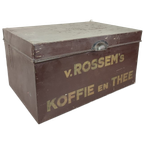 Grote Blikken Doos V.Rossem'S Koffie En Thee thumbnail 1
