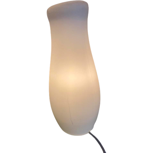Jaren 90 Glazen Ikea Tafellamp Model Mylonit