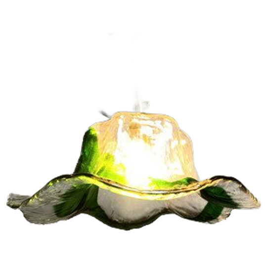 Vintage Murano Glass Pendant Light, For Mazzega, 1960s 1