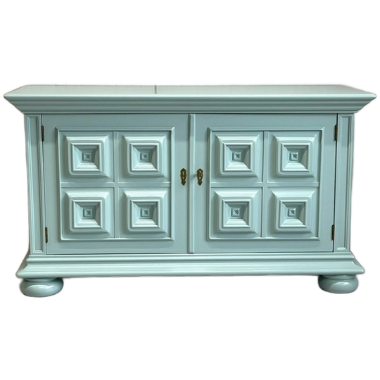 Restyle Antiek Dressoir Brutalist Spaanse Style Massief Hout 1