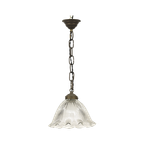 Antieke Holophane Hanglamp thumbnail 1