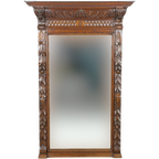 Een Mooie Antieke Spiegel, Neo-Renaissance Stijl thumbnail 1
