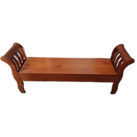 Uniek Vintage Houten Bankje – Karaktervol & Multifunctioneel
