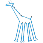 Giraffen Kapstok – IKEA – Jaren 90 - (kl37) thumbnail 1