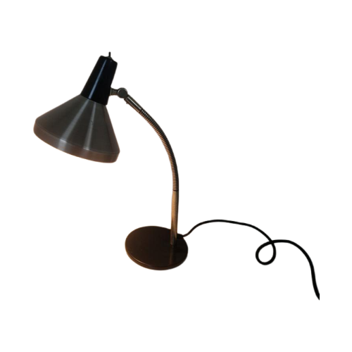 Hala Zeist 751 Bureaulamp Jaren 60 Gooseneck Vintage