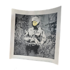 Banksy, Riot Cop, Copyright Panorama London, All Right Reserved , Printed In The Uk thumbnail 1