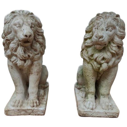 Tuinbeelden Van Een Leeuw Tuinornament Betonnen Leeuwen Set Prijs 1