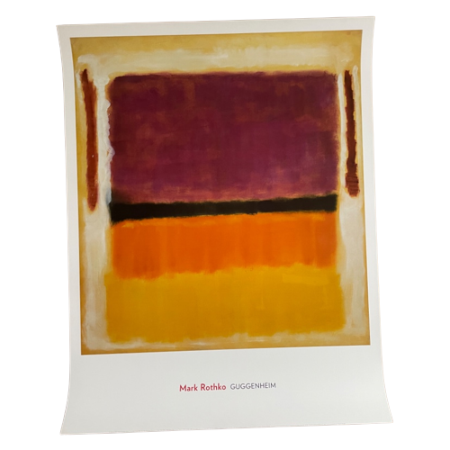 Mark Rothko After (1903-1970), Untitled, (Violet, Black,  Orange, Yellow On White), 1949,