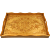 Houten Dienblad Bewerkt