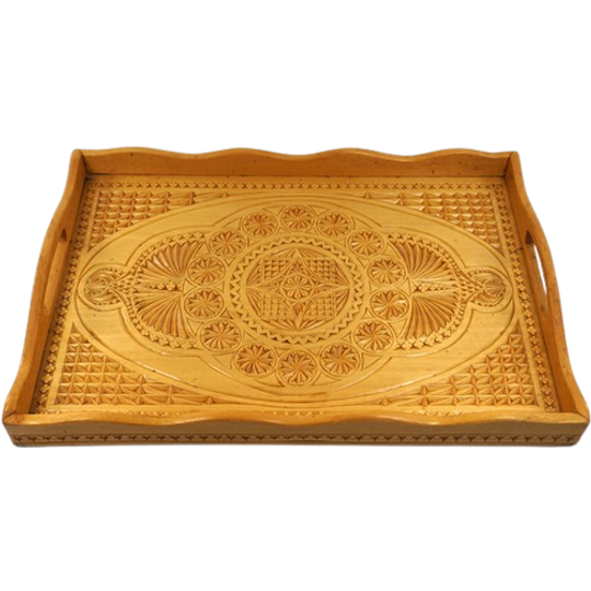 Houten Dienblad Bewerkt 1