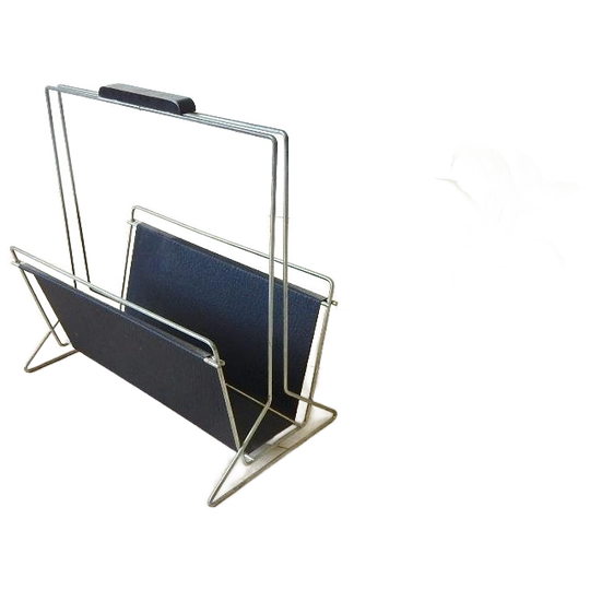 Retro Vintage Lectuurbak Jaren 60 Lp Rek 1