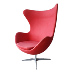 Retro Fauteuil Egg Chair Eistoel Eggchair Fauteuil thumbnail 1