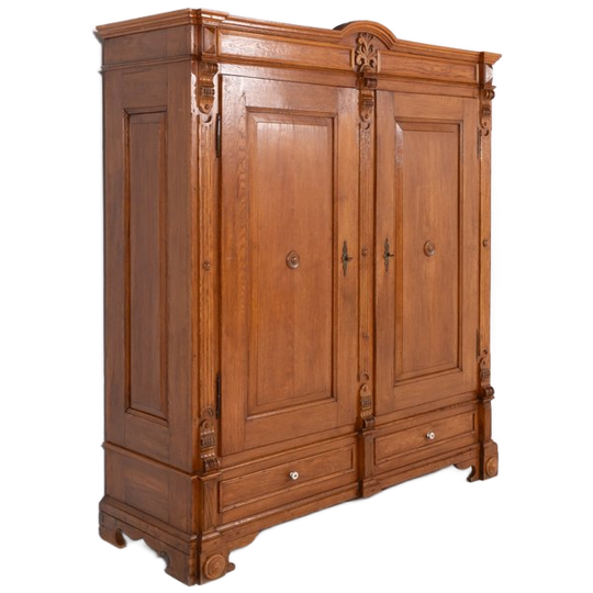 Vintage Provenance Oak Cabinet 1