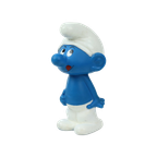 Vintage Smurf Speelgoed Pieper Fiba Peyo 1983 License Telecip 15Cm thumbnail 1