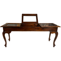 Oude Toonbank, Vitrine-Tafel, Sidetable, Pronktafel. L 180Cm