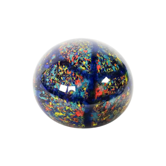 Murano - Summerso - Venezia - Paperweight - Glas - Meerkleurig - 80's 1