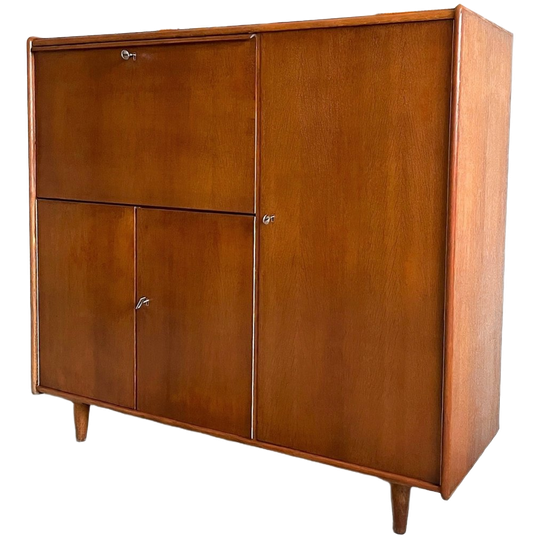 Vintage Mid-century Ce09 Pastoe Sideboard Kast Cees Braakman Secretaire 1950’s 1