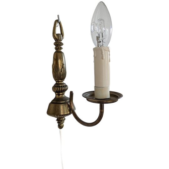 Wandlampje Messing 1